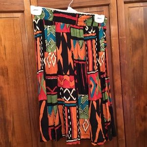 Carole Little pleated skirt, size 2, waist 24-30”, LAST CALL